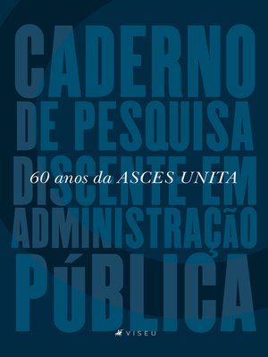 cover image of Caderno de Pesquisa Discente em Administração Pública